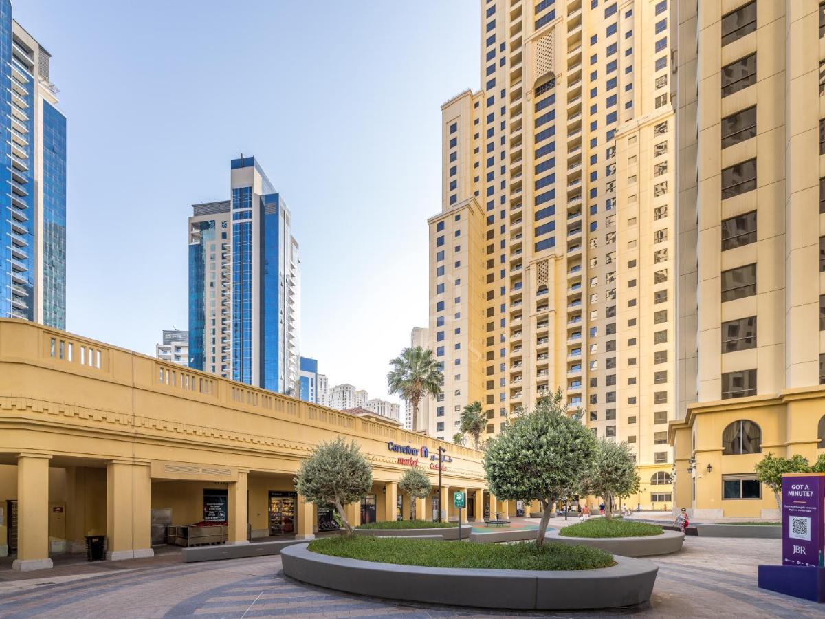 Stunning Sea View Apartment In Jbr Dubai Exteriör bild